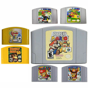 Cartouche de <span class=keywords><strong>jeu</strong></span> N64 pour console de <span class=keywords><strong>jeu</strong></span> Nintendo 64, version américaine NTSC, vidéo 16 bits, série complète - Product Image 3