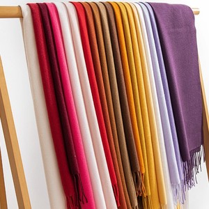Bufanda de Cachemira Sintética Color Maillard 2026 al por Mayor para Mujer, Chal Grueso y Cálido de Lujo Estilo Coreano, Directo de Fábrica - Product Image 3