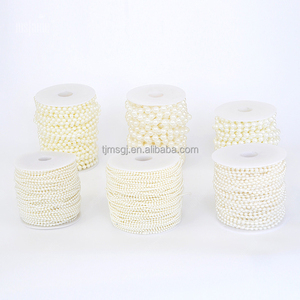 Msfame trang trí đám cưới ABS ngọc trai rèm cửa cho phòng khách nhỏ hạt Ngọc Trai Chuỗi - Product Image 6