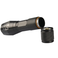 Senter taktis LED Mini baterai AAA kuat Super terang lampu obor Taschenlampe USB ZOOM Super terang linterna Alta potencia EDC senter taktis