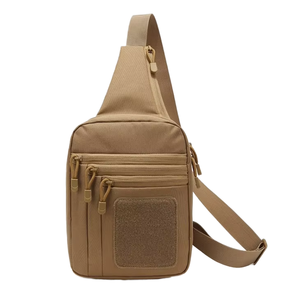 Bolso Táctico Unisex con Correa de Hombro Desmontable y Sistema Molle, Riñonera EDC Antirrobo con Cremallera, Impermeable, de Oxford - Product Image 2