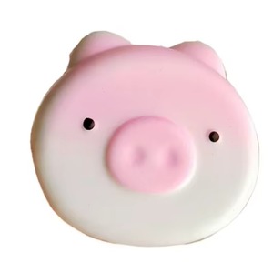Figurines créatives en forme de cochon réaliste et mignon, jouets anti-stress souples à rebond lent, vente en gros. - Product Image 5