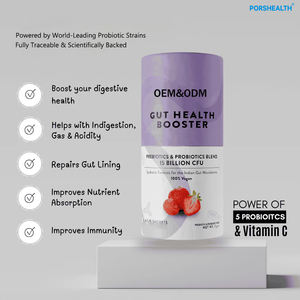 Probiotici in Polvere OEM per Donne, Lactobacillus Rhamnosus, Vitamina C, 10-800 Miliardi di CFU/g per il Benessere Quotidiano e l'Equilibrio Naturale, 90 Capsule - Product Image 2