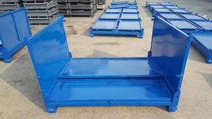 Nhiệm vụ nặng nề Euro hình chữ nhật mạ kẽm kim loại <span class=keywords><strong>container</strong></span> hàng hóa & Thiết bị lưu trữ cho hiệu quả Giao thông vận tải và lưu trữ - Product Image 5