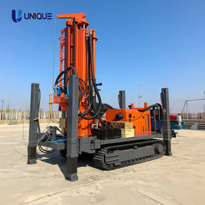 Foreuse hydraulique sur chenilles diesel de 200m-260m pour puits d'eau, facile à utiliser, à vendre - Product Image 3