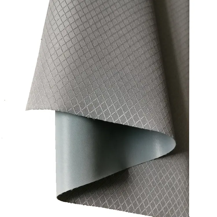 Kustom kualitas tinggi tenda berkemah kain bernapas kain Ripstop kain untuk tenda poliester Pvc dilapisi tahan air kanvas tenun