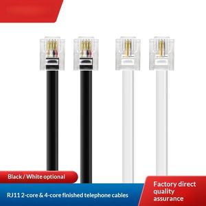 Câble <span class=keywords><strong>téléphonique</strong></span> plat RJ11 non blindé 28 AWG 6P2C/6P4C pour connexion <span class=keywords><strong>fixe</strong></span> en gros - Product Image 5