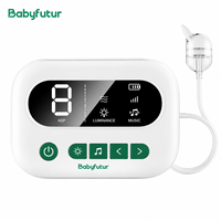 Aspirateur nasal électrique pour bébé, aspirateur nasal rechargeable, écran LED et veilleuse, portable pour le soin du nez des nouveau-nés et des nourrissons