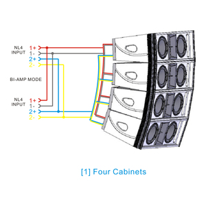 Altavoz de Línea Dual de 8 Pulgadas, Equipo LA-8, Sistema de Altavoces de Audio Profesional para Escenarios al Aire Libre, LA-8 de Dos Vías - Product Image 2