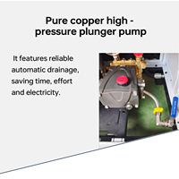 Pulvérisateur d'orchard haute pression en acier inoxydable, arroseur électrique automatique, système intelligent de brumisation d'eau pour jardin.