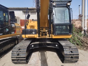 Caterpillar escavatrice escavatore usato 20T CAT320D earth moving hydraulic crawler excavator machine - Product Image 4