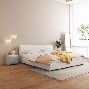 Usine garçon <span class=keywords><strong>fille</strong></span> matelas pouf stockage <span class=keywords><strong>lit</strong></span> ensemble ascenseur peluche cuir tissu plate-forme haut-rembourré cadre en bois enfants dessin animé lits - Product Image 3