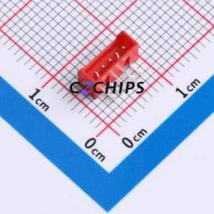 XY-MX1.25-5A21-R Wire-to-Board Pin Header Bent Lead Through Hole,P=1.25mm 1x5P 1.25mm Right Angle Insert PicoBlade (MX 1.25) - Product Image 1