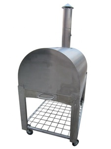 <span class=keywords><strong>Four</strong></span> à <span class=keywords><strong>pizza</strong></span> au feu de <span class=keywords><strong>bois</strong></span> de cuisine portable d'arrière-cour en acier inoxydable personnalisé d'usine - Product Image 2