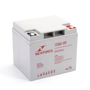 Terminal de batterie d'alimentation de l'onduleur Batterie Gel Exide Batteries de stockage 12V 38Ah pour la maison