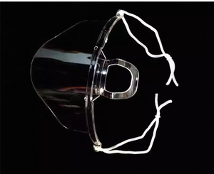 Protège-bouche de restaurant, protège-visage transparent de qualité alimentaire pour la restauration - Product Image 3