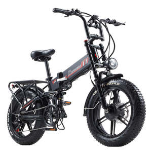 Bicicleta Plegable RANDRIDE Pro-2000W con Motores Dobles de 1000W y Scooter Eléctrico de 250W, Batería de Litio de 20AH, Neumáticos Anchos - Product Image 4