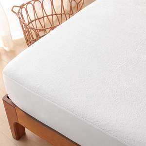 Vente en gros de couvre-lit ajusté en éponge 100% coton Protège-matelas en éponge imperméable - Product Image 4