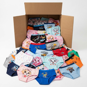 Wholesale Breathable Soft Children Underwear Kids Boys <b>Girls</b> <b>Briefs</b> Panties <b>Boxer</b> Cute Print Unisex - Product Image 1