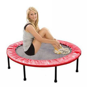 Trampolines infantiles plegables de acero para interiores y exteriores para adultos para ejercicio aeróbico y sin protección - Product Image 4
