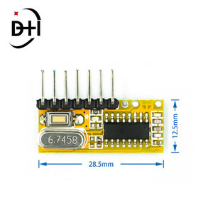 وحدة تحكم عن بعد لاسلكية نوع التعلم RXC6 5V وحدة استقبال <span class=keywords><strong>4</strong></span> جهاز استقبال RXC6 نوع التعلم المتغاير سوبر نوع M - Product Image 5