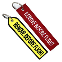 Flight Custom logo NFC Key Tag bordir NFC gantungan kunci Custom NFC Jet Tag gantungan kunci kain tenun merek Label tenun gantungan kunci