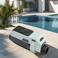 HOTOOK Chlorinateur au sel intelligent à commande Wi-Fi pour une piscine saine et sécurisée – Outils et accessoires pour piscine – Système de chlore au sel