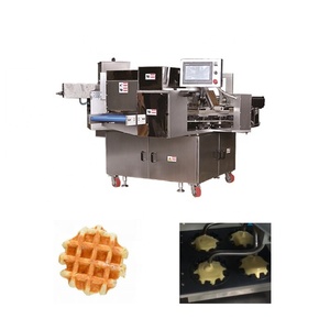 Chất lượng cao tự động mềm Waffle dây chuyền sản xuất Điện Waffle Máy làm với Baking lò cho chế biến thực phẩm - Product Image 3