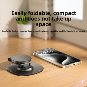 Soporte Magnético para Teléfono y Tableta, Giratorio 360°, Estable, Ligero, Plegable, Portátil, Totalmente Metálico, Súper Fuerte - Product Image 2