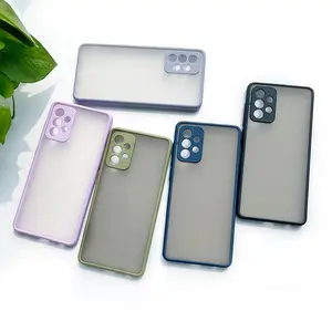 Cell Phone Case Supplier Translucent Matte Back Cover Cover Tpu Pc Telephone Etui Coque For Samsung Galaxy A72 A52 5G A42