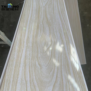Plafond suspendu en PVC blanc Honduras Cielo Falso, tablettes en PVC imitation bois pour plafond, feuilles de PVC 30 x 5,90 - Product Image 5