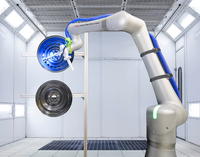 Vente en gros de robots collaboratifs FANUC Cobot CRX-10iA/L, charge utile de 10 kg, portée de 1418 mm, robots à 6 axes, bras robotique collaboratif, poste de travail de peinture
