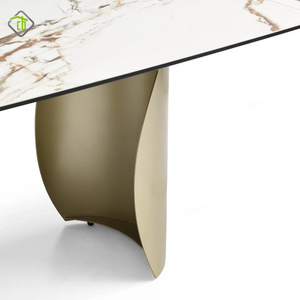 <span class=keywords><strong>Table</strong></span> à manger de luxe pour la maison de <span class=keywords><strong>style</strong></span> <span class=keywords><strong>scandinave</strong></span>, ensemble <span class=keywords><strong>table</strong></span> à manger extra longue <span class=keywords><strong>extensible</strong></span> en ardoise - Product Image 6