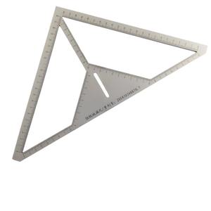 Règle multifonctionnelle pour drain de sol <span class=keywords><strong>Carreleur</strong></span> Nouvel outil Règle triangulaire en acier inoxydable - Product Image 2