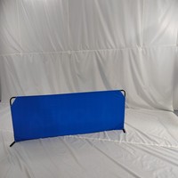 Barrière de tennis de table JH pour ramasser les balles plus rapidement et plus facilement, bloc de protection pour le terrain, 230 cm * 70 cm