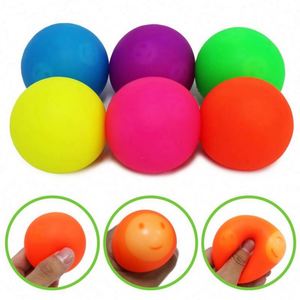Springy Soft Squishy Mochi TPR Squeeze Ball Slow Rising Stress Relief for Girls Boys Office <b>Hand</b> Sensory Fidget Toys - Product Image 2