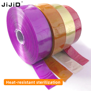 Rouleau <span class=keywords><strong>de</strong></span> <span class=keywords><strong>film</strong></span> pour saucisses en plastique JIJID, <span class=keywords><strong>film</strong></span> en polyamide pour saucisses en rouleau, largeur aplatie 40-180 mm, sur mesure - Product Image 2