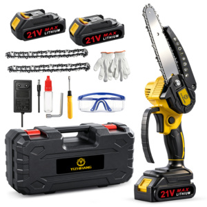 Tronçonneuse sans fil portative 21V, compatible OEM, idéale pour le jardinage et le bricolage - Product Image 6