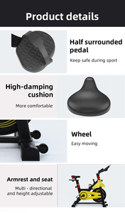 Equipo de <span class=keywords><strong>fitness</strong></span> Ejercicio en casa Culturismo comercial Ciclo interior Ejercicio Bicicleta de <span class=keywords><strong>spinning</strong></span> <span class=keywords><strong>Fitness</strong></span> - Product Image 3