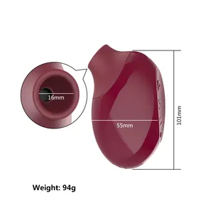 Vibrateur érotique à succion, stimulateur clitoridien, masturbateur à 10 vitesses, stimulation des mamelons, jouets sexuels pour adultes pour femme - Product Image 6