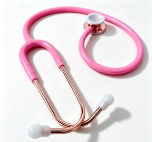 Estetoscopio Pediátrico y para Adultos de Doble Cabeza, Acero Inoxidable, Puntas Hipoalergénicas para Entrenamiento Clínico - Product Image 4