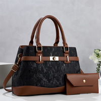 Nouveau Sac à bandoulière et à main carré haut de gamme pour femme, grande capacité, avec fermeture éclair et surpiqûres contrastées, idéal pour le commerce transfrontalier 2026