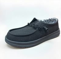 Logo personnalisé hommes minimaliste zéro goutte pieds nus toile pieds nus chaussure hommes décontracté urbain travail bureau Stress mocassins étincelles