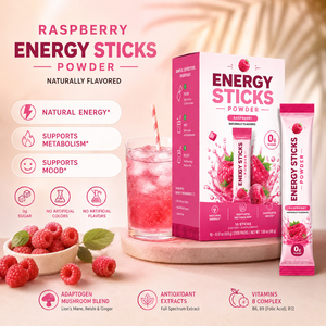 Barritas Energéticas con Sabor a Frambuesa, Sin Azúcar, en Polvo, Energía Natural, Apoyo al Metabolismo y el Estado de Ánimo, Sin <span class=keywords><strong>Gluten</strong></span> - Product Image 4