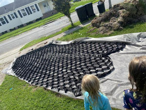 HDPE geocells dầu ổn định dốc bảo vệ ngoài trời giữ lại tường Geo di động đường lái xe đường subgrade tăng cường - Product Image 3