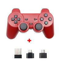 2,4G Gamepad inalámbrico para PS3 Android PC TV Joystick Control remoto Mango Gaming Manette Joypad Game Controller para PC