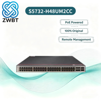 Commutateur réseau multi-ratios HW S5732-H48UM2CC 54 ports 10/100/1000 Mbps Full Duplex Half Duplex LACP QoS SNMP VLAN Empilable