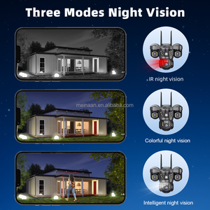 OEM 6MP <span class=keywords><strong>wifi</strong></span> thông minh 360 độ HD CCTV surveil <span class=keywords><strong>IP</strong></span> PTZ máy ảnh <span class=keywords><strong>V380</strong></span> Pro 3 ống kính nhà <span class=keywords><strong>wifi</strong></span> không dây CCTV An ninh ngoài trời máy ảnh - Product Image 5