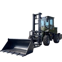 Chariot élévateur diesel tout-terrain 3, 4 et 5 tonnes à propulsion arrière en promotion – Prix attractif