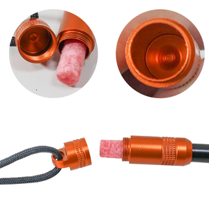Kit allume-feu à capsule en aluminium étanche Ferrocerium Ferro Rod avec bouchon d'incendie d'urgence <span class=keywords><strong>Tinder</strong></span> <span class=keywords><strong>pour</strong></span> le camping et la randonnée - Product Image 3